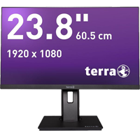 Von Zuhause aus Arbeiten Monitor 23,8" für das Homeoffice